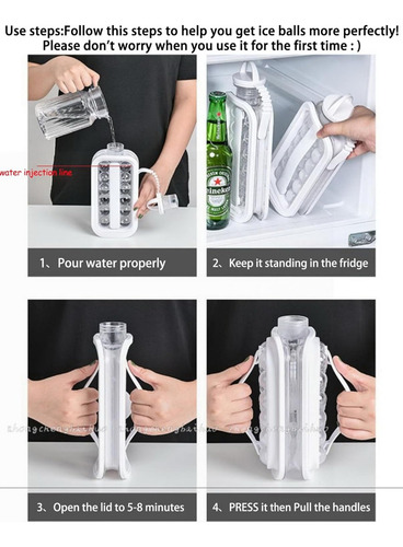 Hervidor Portátil Para Hacer Bolas De Hielo Ice Cube Trays 2