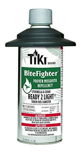 Tiki Brand Bitefighter Torch Fuel Contenedor De 12 Onzas