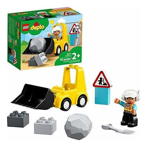 Juego De Camion Excavadora De Construccion Lego Duplo