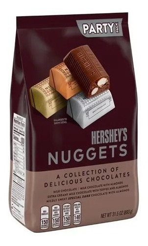 Hershey Nuggets Variado 31.5 Oz 893gr Original Envio Inmedia