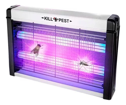 Lámpara Uv Eléctrica Mata Mosquitos Moscas Insectos 30w