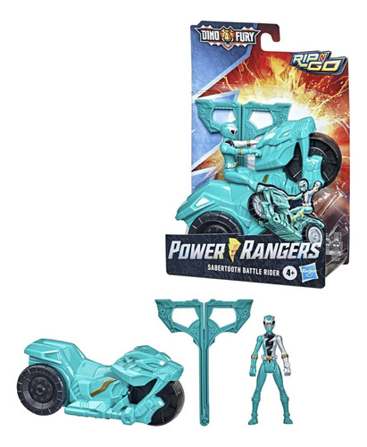 Dino Fury Power Rangers Sabertooth Battle Rider