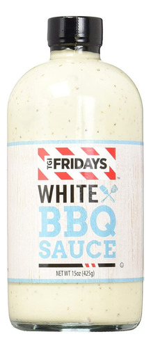 Salsa Barbacoa White Tgi Fridays 425 Gr. Origen Usa