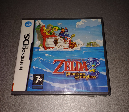 Zelda Phantom Hourglass Nintendo Ds Pal Sellado Europeo