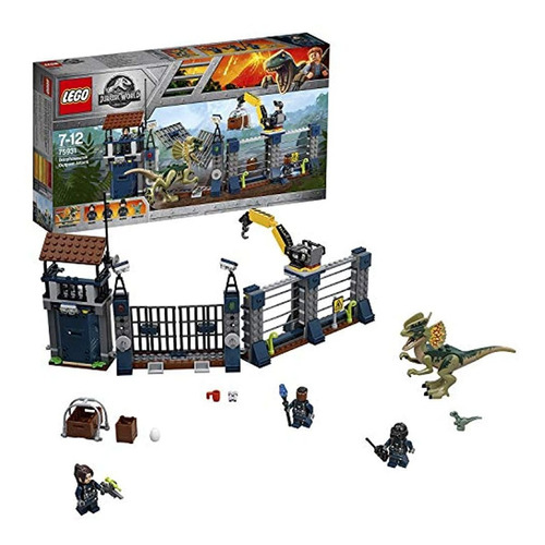 Lego 75931 Jurásico World Dilophosaurus Outpost Attack Set D