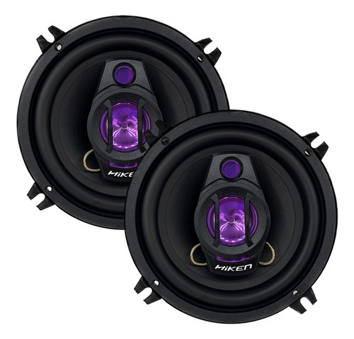 Alto Falante Hiken Triaxial 5 150w Rms Cor Preto