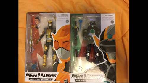 Set Figuras Power Rangers Lightning Collection