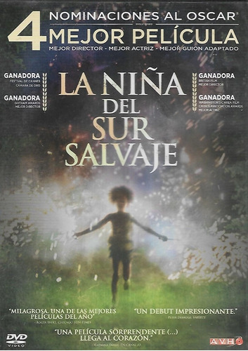 Dvd. La Niña Del Sur Salvaje. Benh Zeitlin