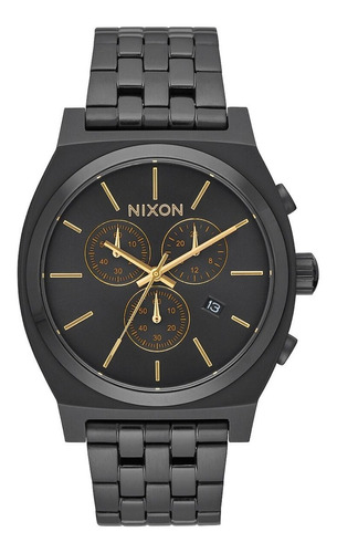 Reloj Nixon Hombre Negro Chrono A9721031