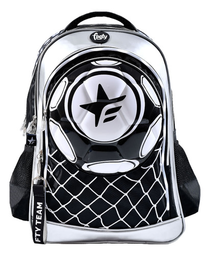 Mochila Espalda 18  Con Luz Led Mundial Futbol Pelota Footy