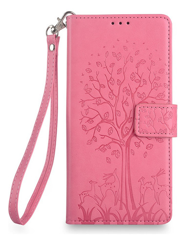 Funda Con Tapa Teléfono Compatible Con For Zte Axon 40 Lite