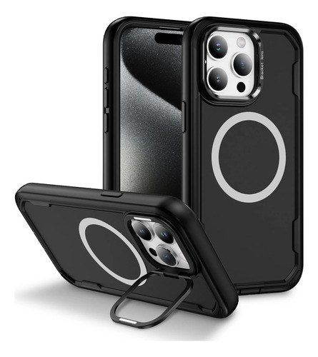 Funda Inalámbrica De Lujo Con Soporte Para Lentes De Cámara Para iPhone 11