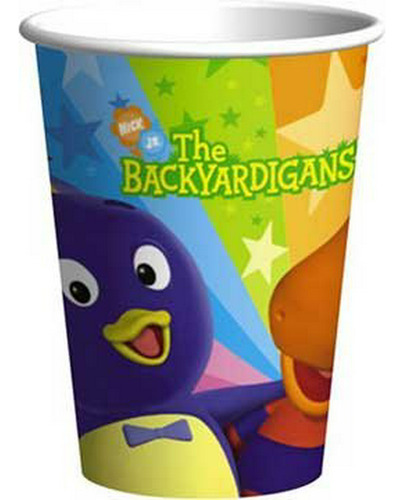 Vasos De Papel De The Backyardigans, 8 Unidades