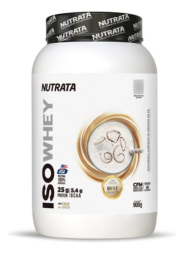 Iso Whey Creme De Coco Nutrata 900g