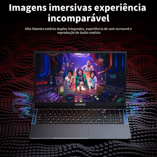 Notebook Games Amd Ryzen 7 5700u 16gb Ram 512gb Ssd 16.1''