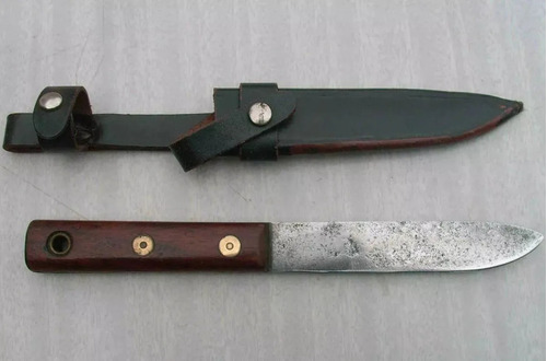 Antiguo Cuchillo Eskilstuna Jernbolaget Hoja De 12,5 Cm