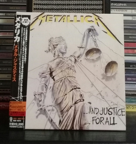 Metallica- ...and Justice For All Mini Lp. Cd Russia.