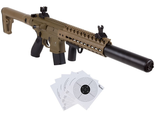 Sig Sauer Mcx Rifle Co2 .177 Pellets 30rds Xeme C