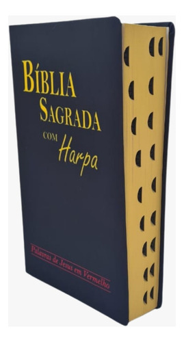 Bíblia Sagrada - Letra Gigante - Harpa - Corinhos - Presente