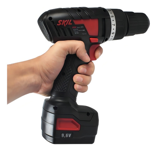 Furadeira E Parafusadeira 3/8 À Bateria 9,6v 110v 2212 Skil