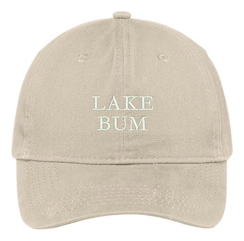 Trendy Shop Lake Bum Bordado 100% Algodón Ajustable Gorra Pa