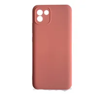 Comprar Funda Silicone Case Para Samsung Galaxy A03 Rosa Silicone Case