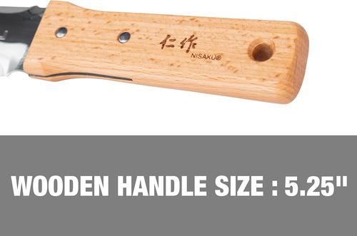 Cuchillo Japonés De Acero Inoxidable, Hoja De 184 Cm