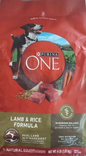 Purina One Cordero Y Arroz 1,8 Kg Para Perros Adultos