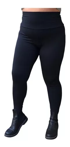 Calça legging plus size cirrê alto relevo por R$ 44,00 no Atacado