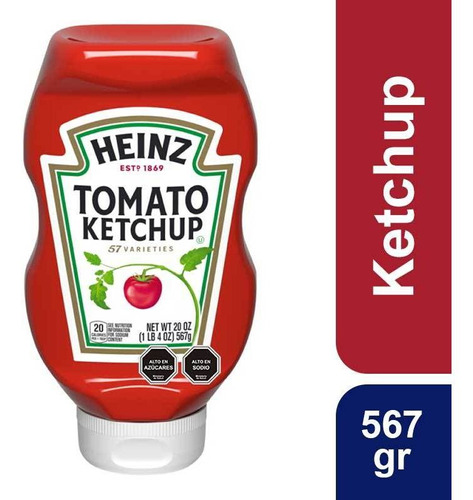 Ketchup Heinz Squeeze 567g