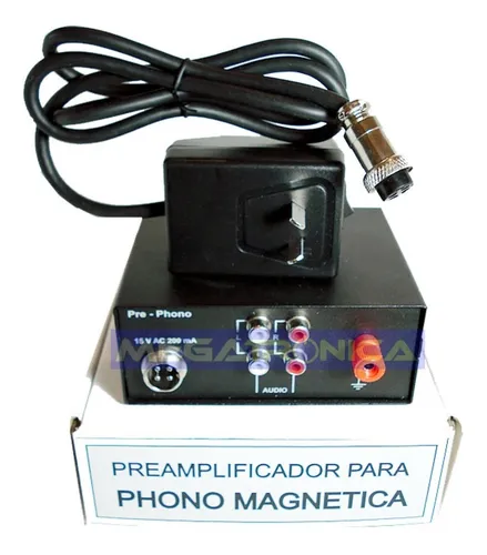 Preamplificador Phono Magnetica Riaa Para Toca Discos