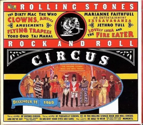 Cd Rolling Stones - Rock And Roll Circus - 68 (luva+livreto)