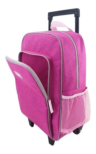 Imagem 2 de 5 de Mochila Com Rodinhas Infantil Escolar Jacki Design Meninas