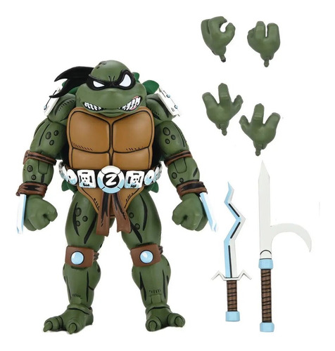 Slash Tmnt Tortugas Ninja Figura Articulada Neca Xuruguay