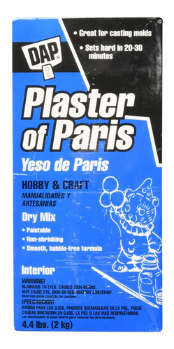 Dap Plaster Of Paris Mezcla Seca Libra Para Pasatiempo