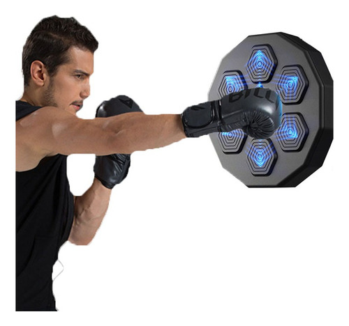 Musical Boxing Machine Reaction Wall Target Para El Hogar