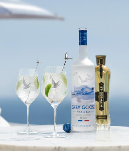 Vodka Grey Goose 1750ml Botellon Magnum En Estuche