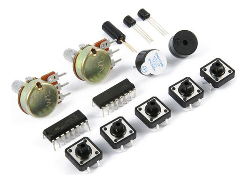 Kit Uno R3 Avançado Arduino Compatível - 256 Peças