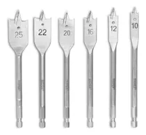 Comprar Set Mecha Pala Madera Bremen 6 Piezas Brocas 10 A 25 Mm 7616