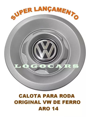 Jogo 4 Calota Centro Roda vw Parati Club p/ Roda de ferro Coquinho em  Promoção na Americanas