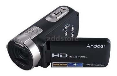 Imagen 4 de 5 de Andoer Ultra Hd 1080p 20mp Dv Videocámara Digital Con Pantal