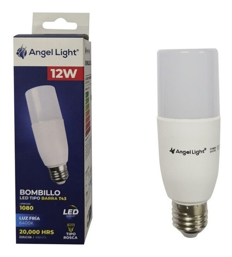 Bombillo Led T43  12w Ángel Light 85/265v E27