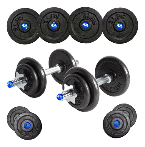 Set de Mancuernas Muvo 20 kg