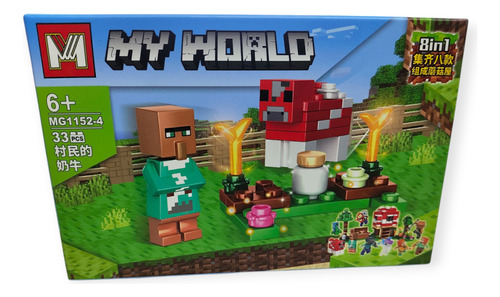 Bloques Para Armar Minecraf My World Setx8 334 Minecraf