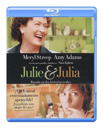 Julie And Julia Meryl Streep / Amy Adams Película Blu-ray