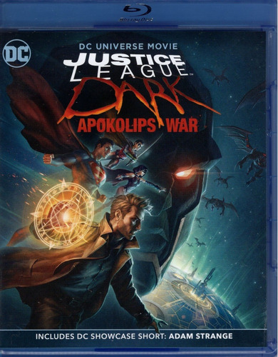 Justice League Dark Apokolips War Dc Pelicula Blu-ray + Dvd