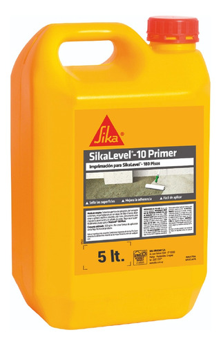 Primer Sellador De Hormigón Sikalevel-10 Imprimante Sika  5l