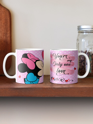 Tazas Estampadas Personalizadas Del Dia De Los Enamorados