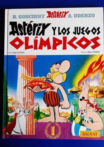 Libro Comic Asterix - Juegos Olimpicos - Ed Tapa Dura -nuevo