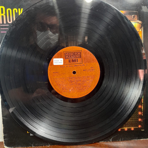 Imagem 8 de 8 de Vinil Lp Rock N Roll Greats Vol 2 Made England 1986